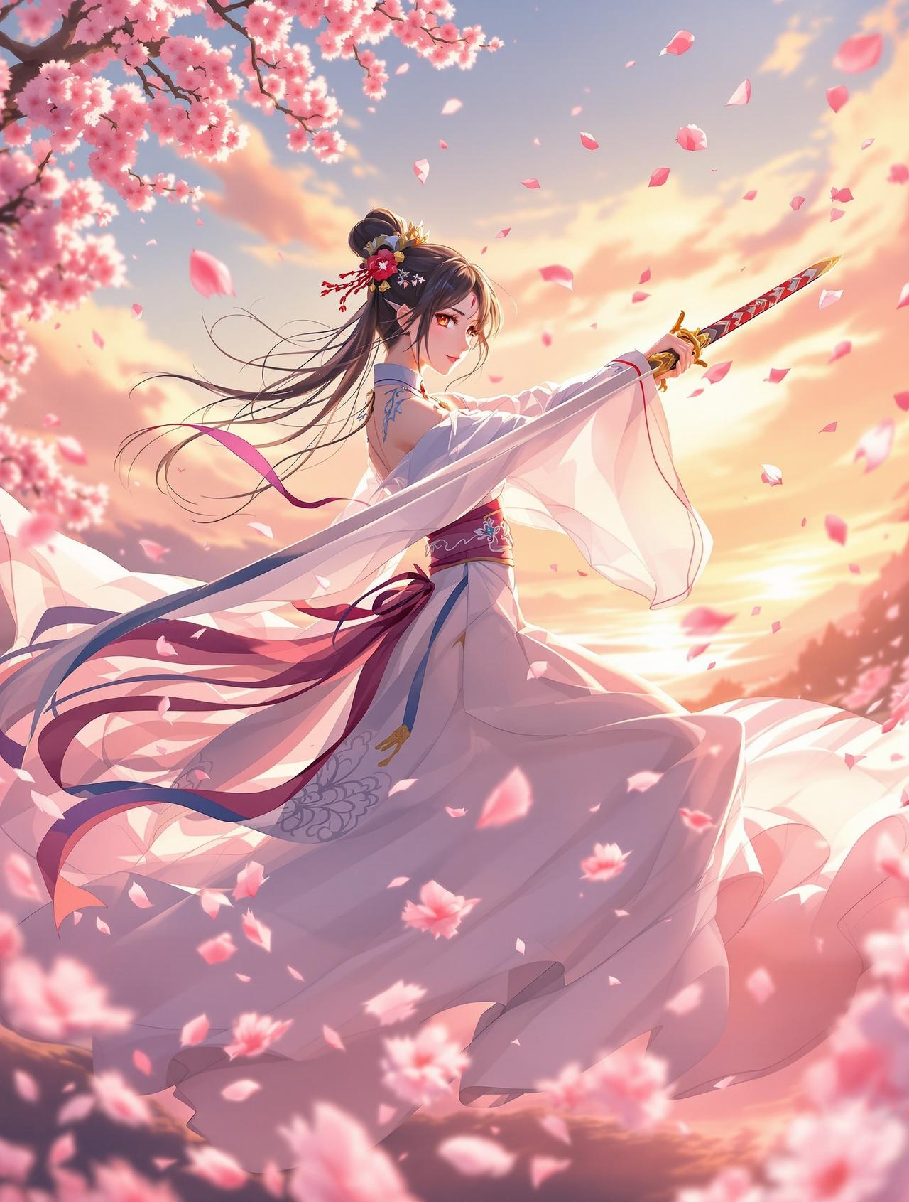 动漫片子 - 落花剑雨